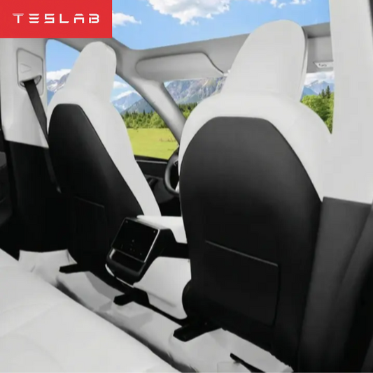 Fundas de Asientos de Cuero Nappa para Tesla Model Y Juniper 2025–2026 – Set Completo Premium