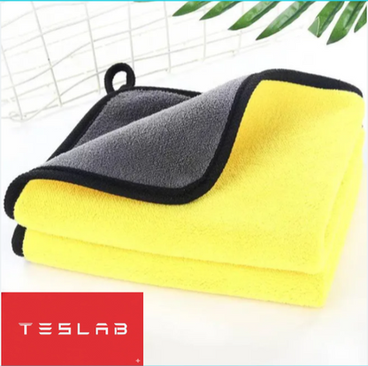 Toalla de Microfibra Ultra Suave 800GSM para Lavado y Secado Tesla (40×40 cm)