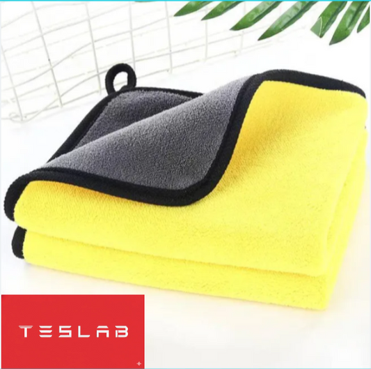 Toalla de Microfibra Ultra Suave 800GSM para Lavado y Secado Tesla (40×40 cm)