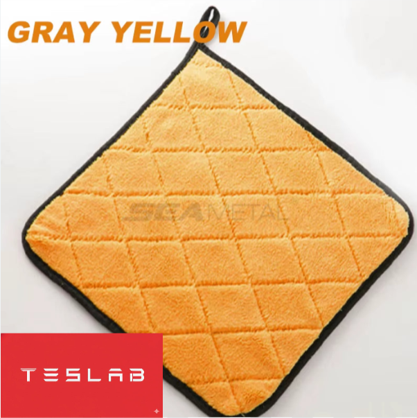 Toalla de Microfibra Ultra Suave 800GSM para Lavado y Secado Tesla (40×40 cm)