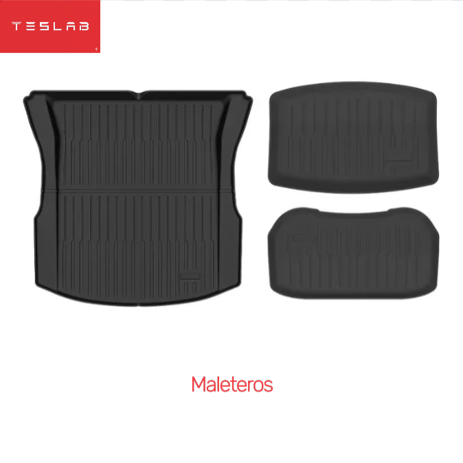 Tapetes Impermeables TPE para Tesla Model 3 Highland 2024–2025 y Model Y Juniper 2025