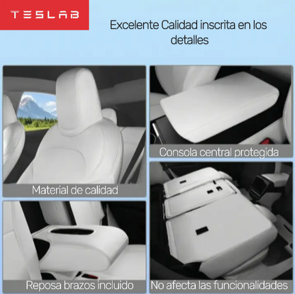 Fundas de Asientos de Cuero Nappa para Tesla Model Y Juniper 2025–2026 – Set Completo Premium