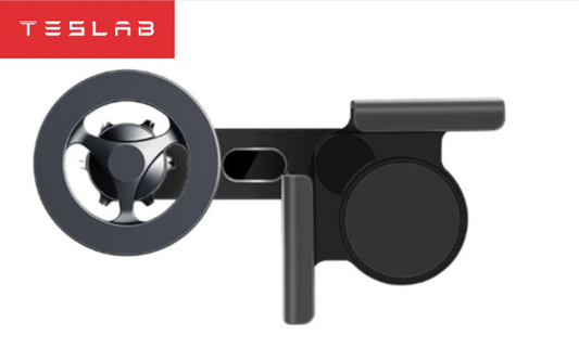 Soporte Magnético para Celular con Carga Inalámbrica 15W para Tesla Model 3 Highland 2024 y Model Y 2025