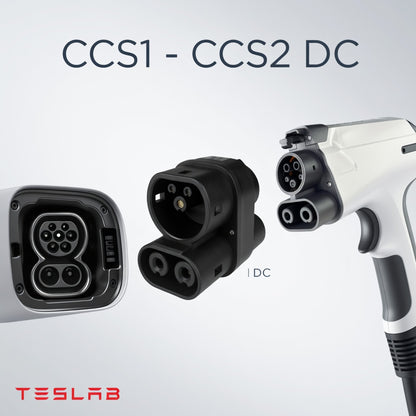 Adaptador CCS1 a CCS2 400A AC/DC - EVqiaoyi