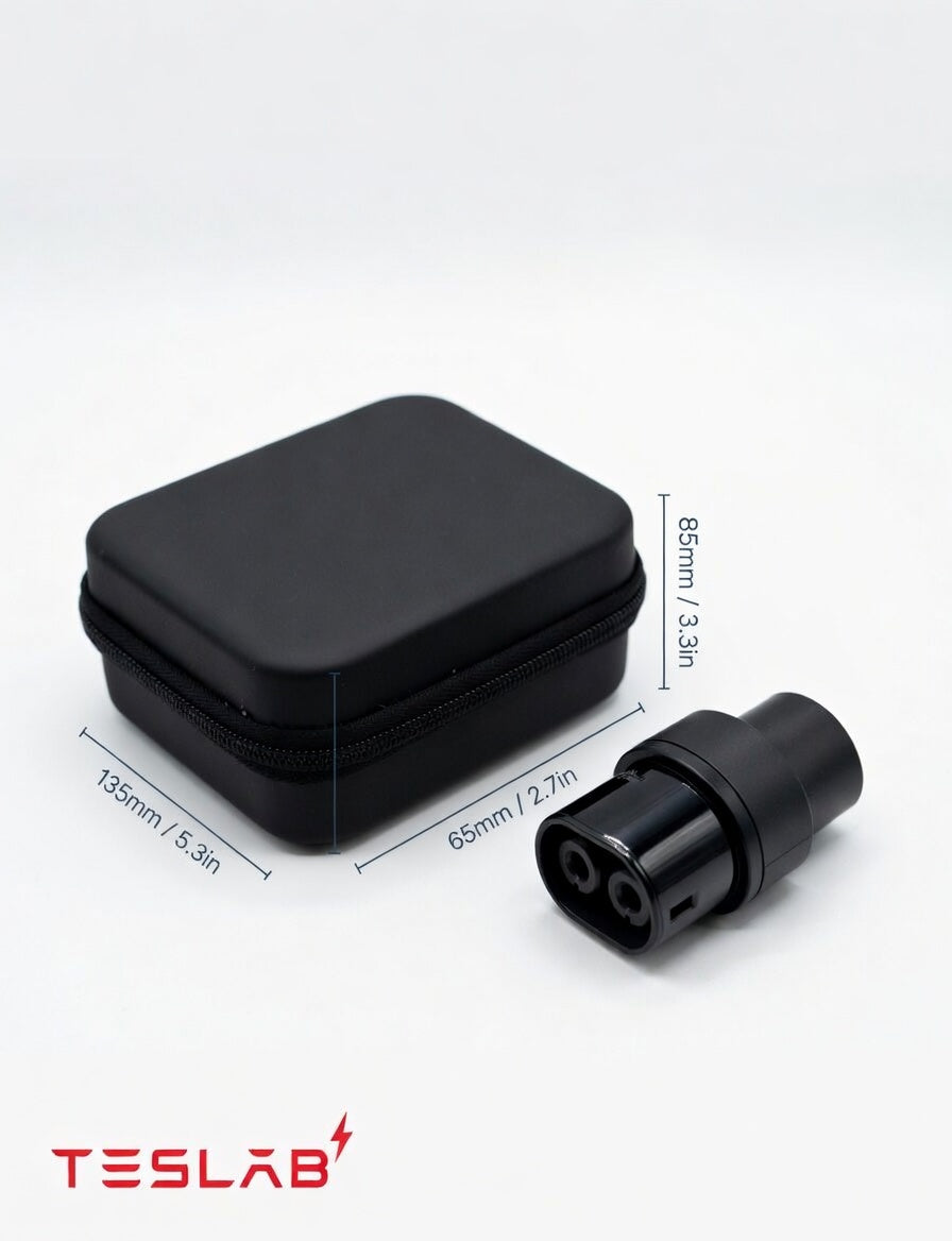 Adaptador CCS1 a CCS2 400A AC/DC - EVqiaoyi